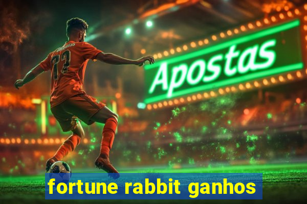 fortune rabbit ganhos