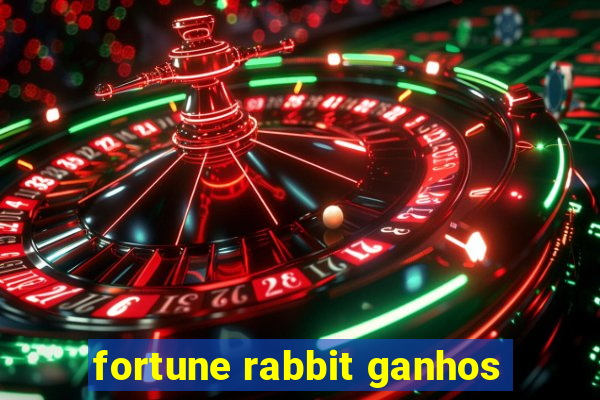 fortune rabbit ganhos