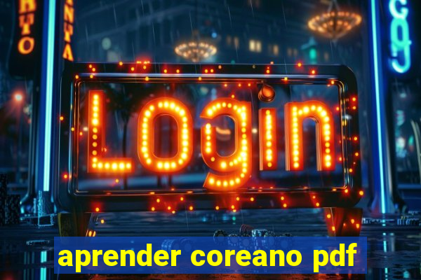 aprender coreano pdf