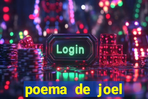 poema de joel rufino dos santos