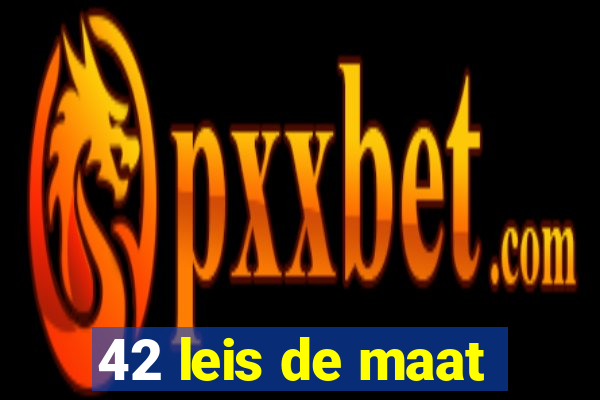 42 leis de maat