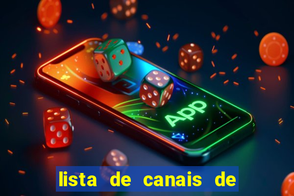 lista de canais de esporte iptv