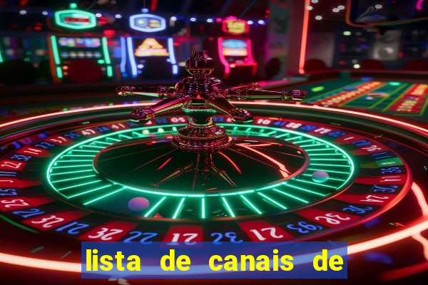 lista de canais de esporte iptv