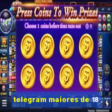 telegram maiores de 18