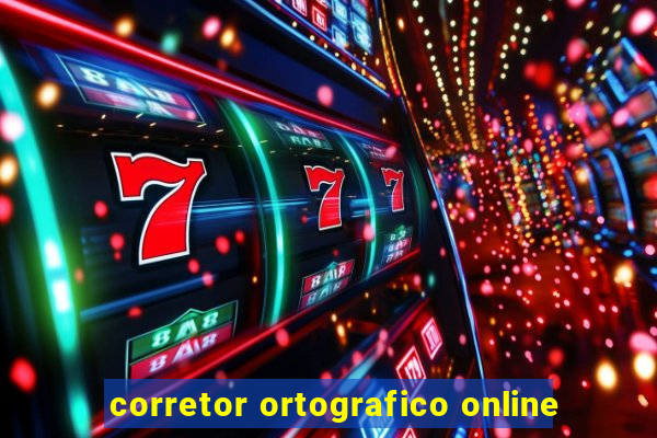 corretor ortografico online