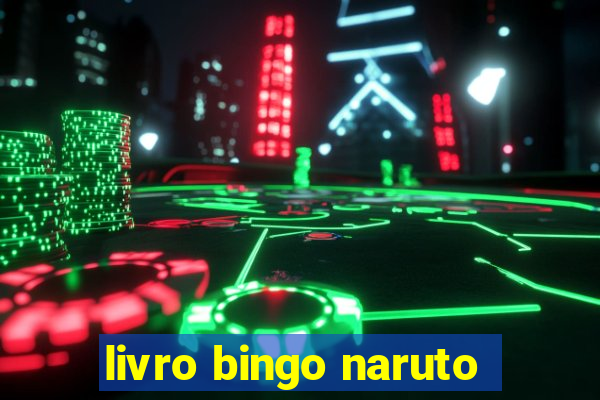 livro bingo naruto