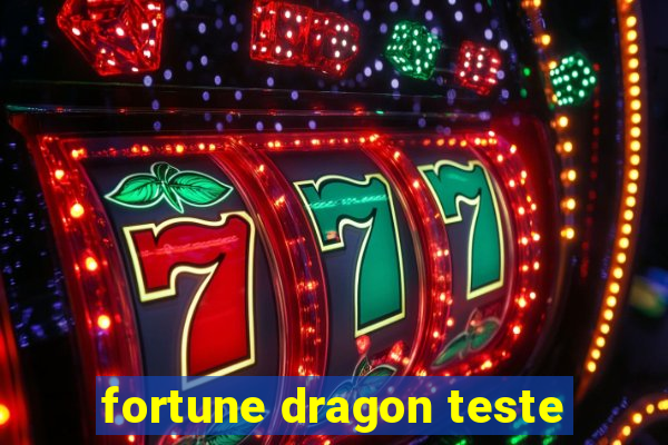 fortune dragon teste