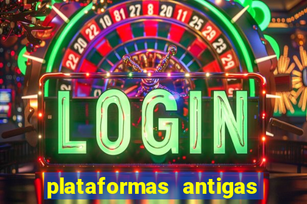 plataformas antigas de jogos