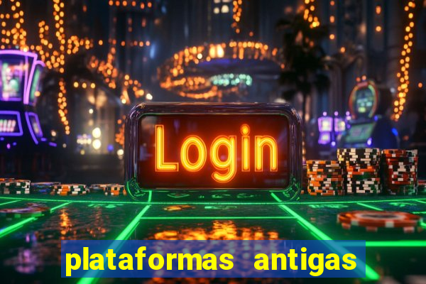 plataformas antigas de jogos