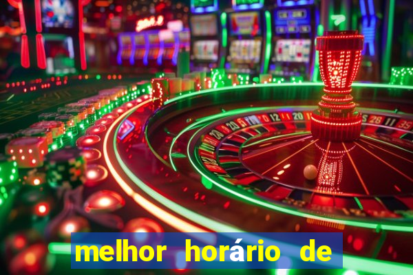 melhor horário de madrugada para jogar fortune tiger