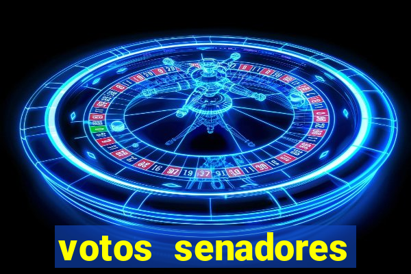 votos senadores impeachment alexandre de moraes