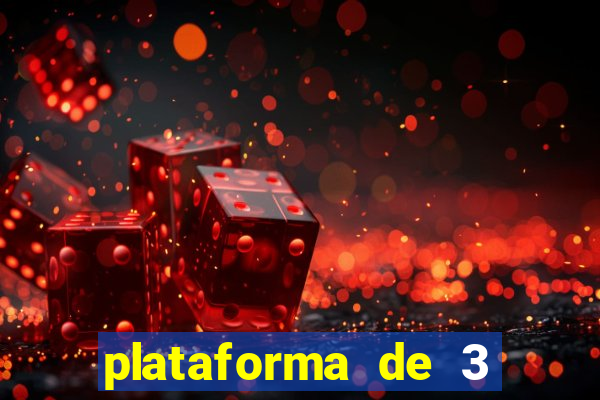 plataforma de 3 reais tigre