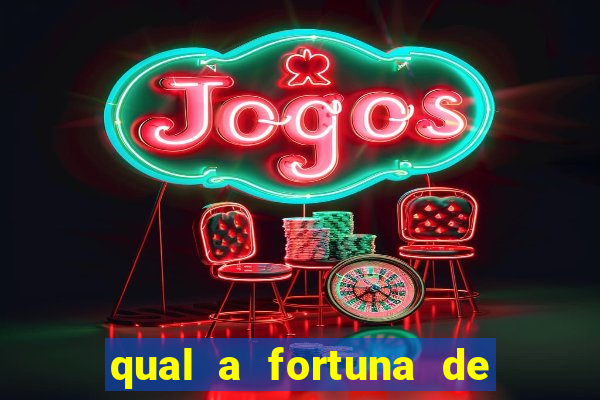 qual a fortuna de tony ramos