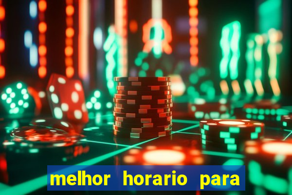 melhor horario para jogar fortune rabbit