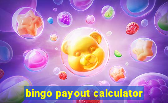 bingo payout calculator
