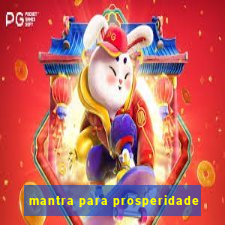 mantra para prosperidade