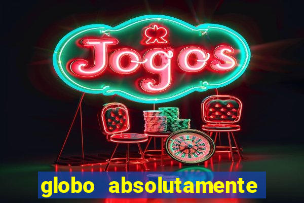 globo absolutamente sobre esporte e noticias