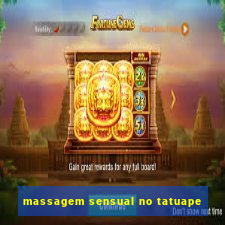 massagem sensual no tatuape