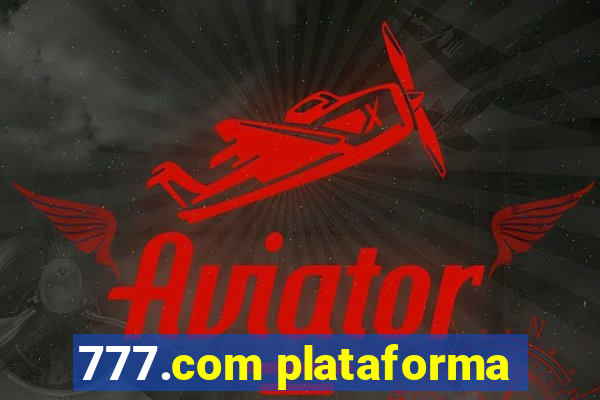 777.com plataforma