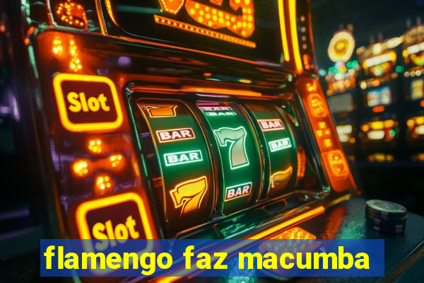 flamengo faz macumba