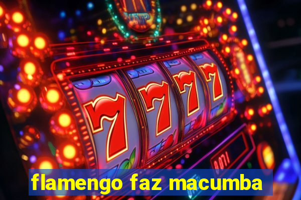 flamengo faz macumba