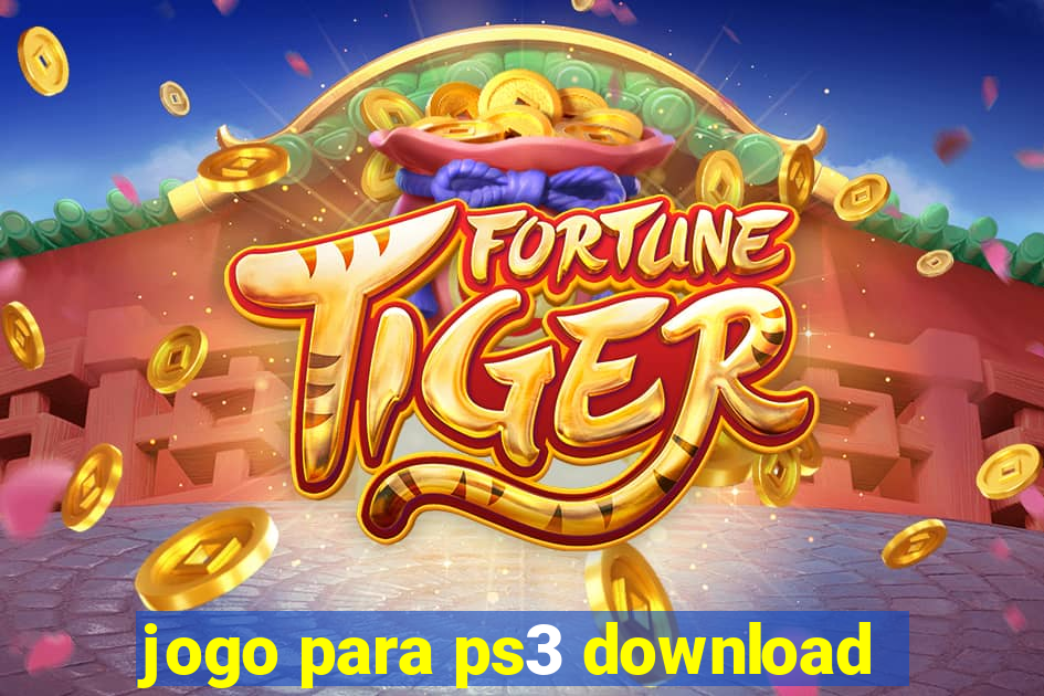 jogo para ps3 download