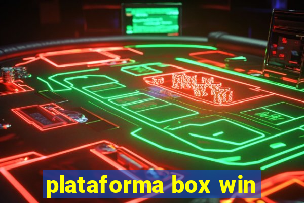 plataforma box win