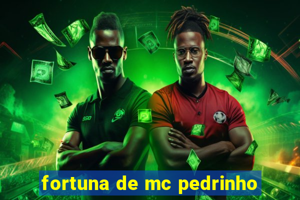 fortuna de mc pedrinho
