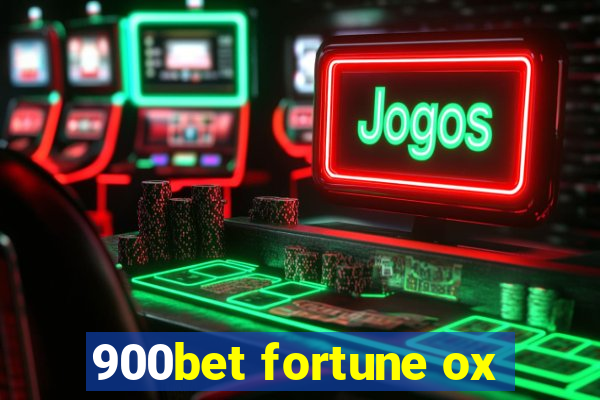 900bet fortune ox