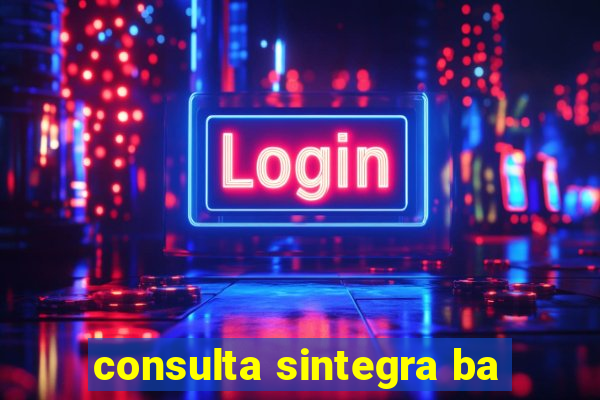 consulta sintegra ba