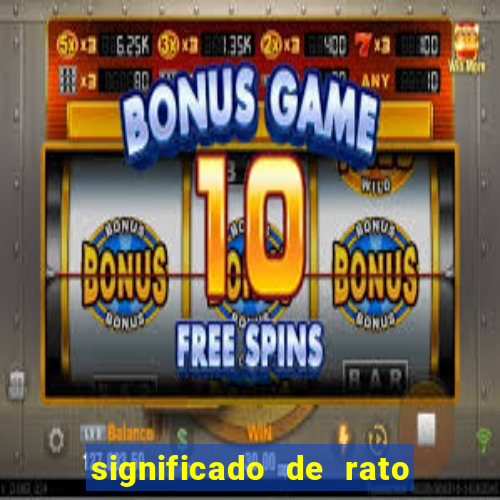 significado de rato na umbanda