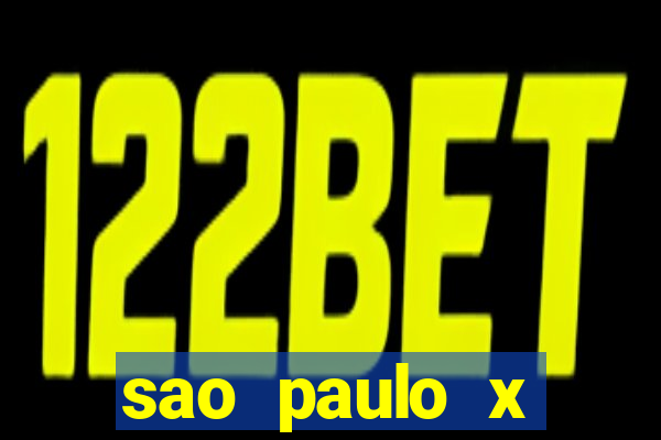 sao paulo x botafogo palpite