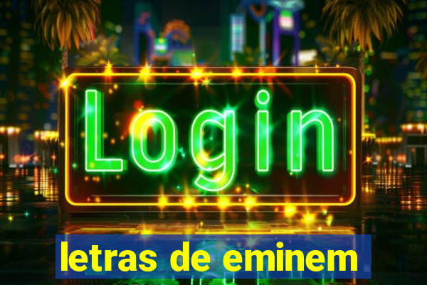 letras de eminem