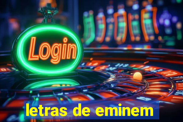 letras de eminem