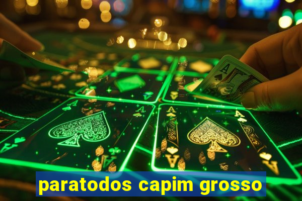 paratodos capim grosso