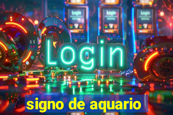 signo de aquario