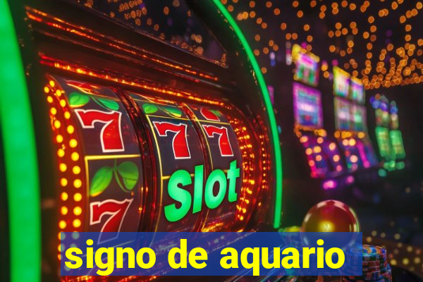 signo de aquario
