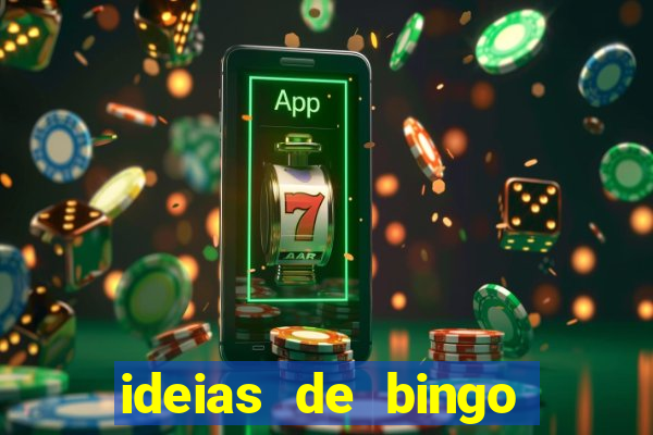 ideias de bingo para o natal