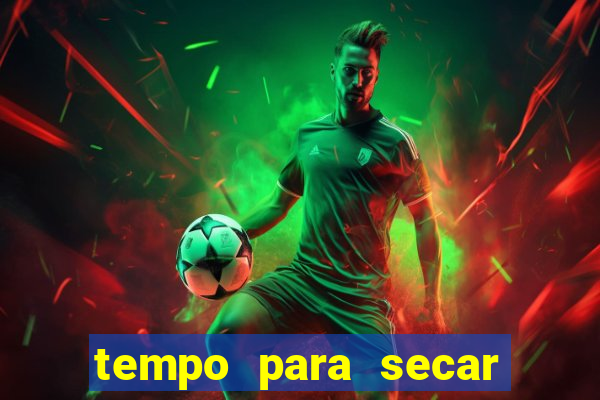 tempo para secar cola de cano