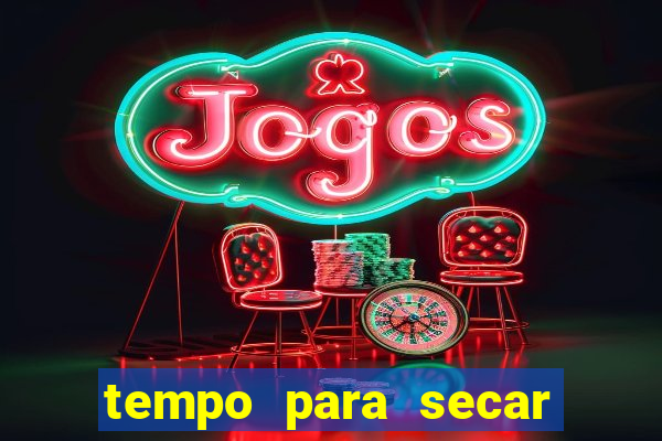 tempo para secar cola de cano