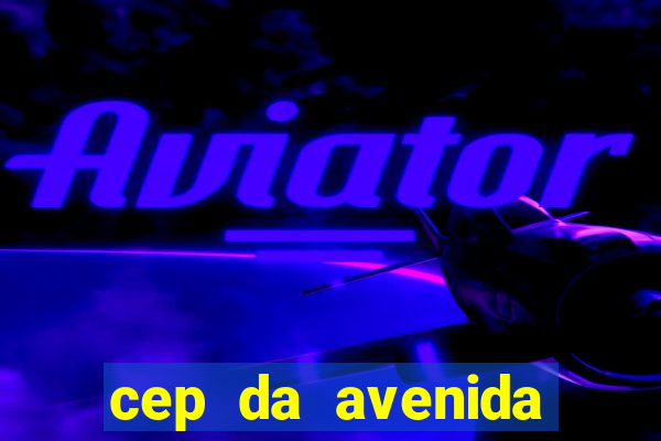 cep da avenida santos dumont