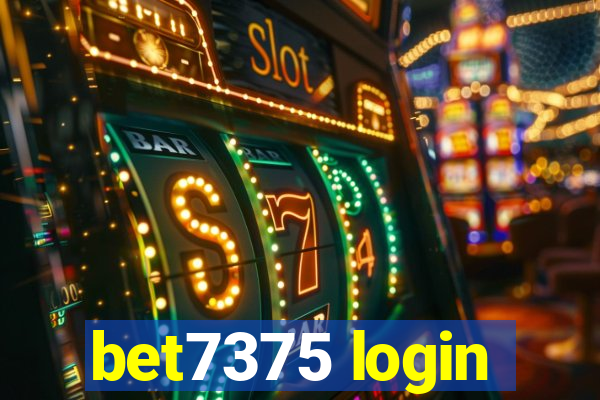 bet7375 login