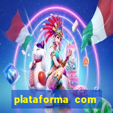 plataforma com porcentagem de ganhos