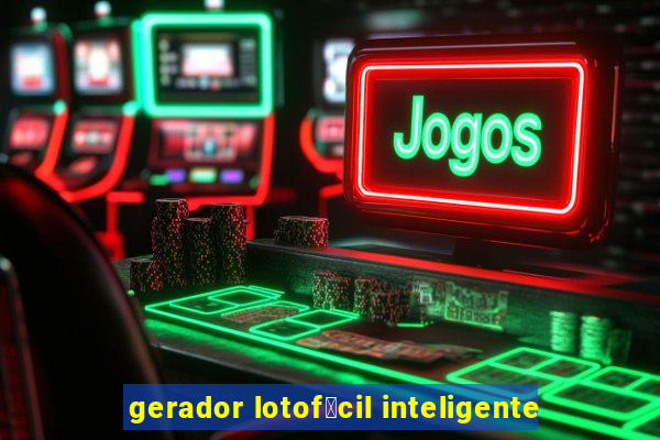 gerador lotof谩cil inteligente