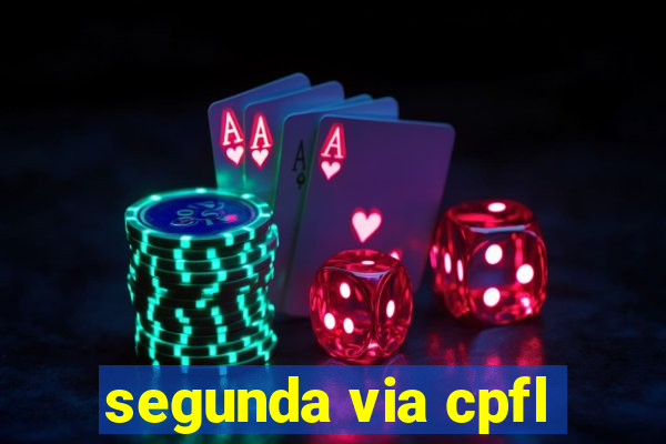segunda via cpfl