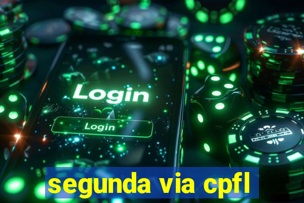 segunda via cpfl