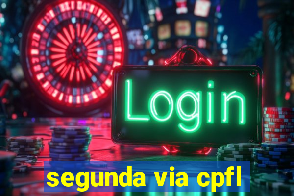 segunda via cpfl