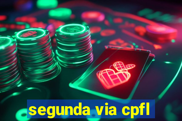 segunda via cpfl