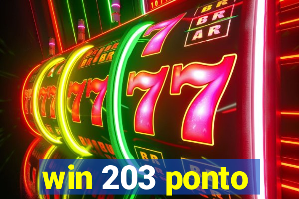win 203 ponto