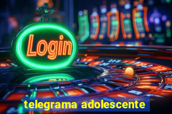 telegrama adolescente